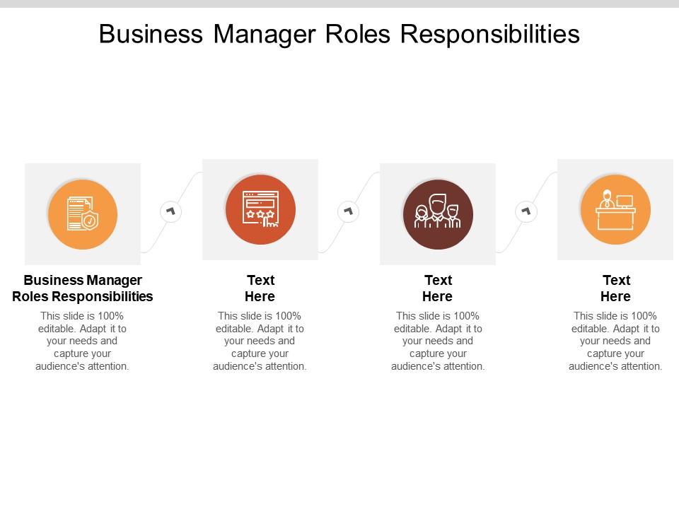 Roles and Responsibilities of a Business Manager